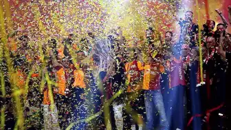Galatasaray, Trendyol Süper Lig Şampiyonluğunu 'Dört Dörtlük Gece' ile Kutladı