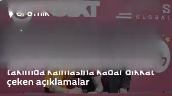 Galatasaray Başkanı Dursun Özbek'ten Icardi ve Osimhen Açıklamaları