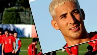 Milli Futbolcu Mert Müldür'ün Yeni İmajı Kampta Dikkat Çekti