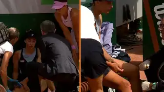 Milli Tenisçi Z.S., Roland Garros'ta Sakatlandı