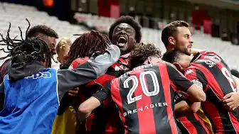 Nice, Saint Etienne'i Yenerek Ligue 1'de Kaldı