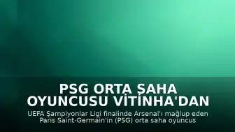 PSG Orta Saha Oyuncusu Vitinha'dan Şampiyonluk Sonrası Açıklamalar