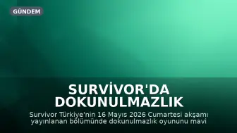 Survivor'da Dokunulmazlık Oyununu Mavi Takım Kazandı