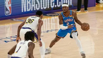 Thunder, Lakers'ı 3-0 ile geçti