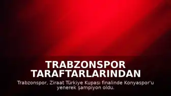 Trabzonspor Taraftarlarından Şampiyon Takımlarına Coşkulu Karşılama