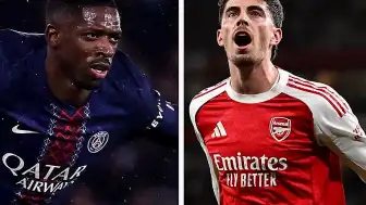 UEFA Şampiyonlar Ligi Finalinde PSG ile Arsenal Karşılaşıyor
