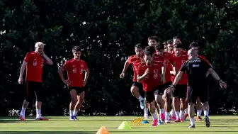 A Milli Futbol Takımı, Venezuela Maçı Hazırlıklarını Tamamladı