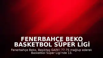 Fenerbahçe Beko Basketbol Süper Ligi Şampiyonluk Kupasını Kazandı