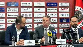 Gençlerbirliği Başkanı Arda Çakmak: "Yaklaşık 3 Milyon Euro Borcumuz Var"