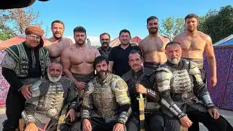 Milli Güreşçiler Rıza Kayaalp ve Taha Akgül Dizide Rol Aldı