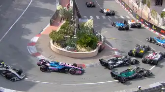 Monaco Grand Prix'inde Kaza ve Arızalar Nedeniyle 7 Pilot Yarışı Tamamlayamadı