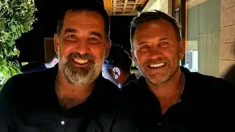 Okan Buruk ve Arda Turan'dan Galatasaray Paylaşımı