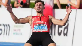 Avrupa 18 Yaş Altı Atletizm Şampiyonası'nda Yunus Emre Civelek'ten Türkiye Rekoru ve Altın Madalya
