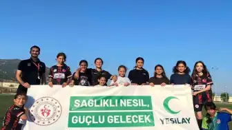Buharkent'te Uluslararası Uyuşturucu ile Mücadele Günü Kapsamında Kız Futbol Turnuvası Düzenlendi