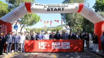 Marmaris'te 15 Temmuz Şehitlerini Anma Bisiklet Yarışı Gerçekleştirildi
