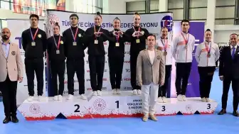 MCBÜ Rektörü Prof. Dr. Rana Kibar: "Manisa Celal Bayar Üniversitesi Spor Kulübü sporcularının Aerobik Cimnastik Federasyon Kupası'nda bireysel ve takım kategorilerinde kazandığı madalyalar, üniversitemiz adına büyük bir gurur kaynağıdır."