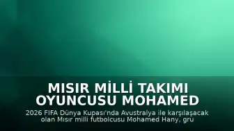 Mısır Milli Takımı Oyuncusu Mohamed Hany: "Gruplardan yenilgisiz çıktıkları için mutlu olduklarını belirtti"