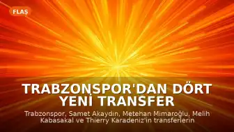 Trabzonspor'dan Dört Yeni Transfer Duyurusu