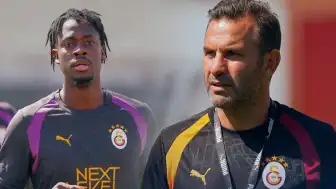 El Chadaille Bitshiabu Galatasaray ile İlk Antrenmanına Çıktı