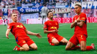RB Leipzig Kendi Evinde Hamburg'u Farklı Mağlup Etti: 5-0
