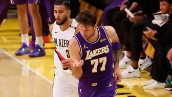 Luka Doncic'in 41 Sayısı Lakers'ı Portland Karşısında Kurtaramadı