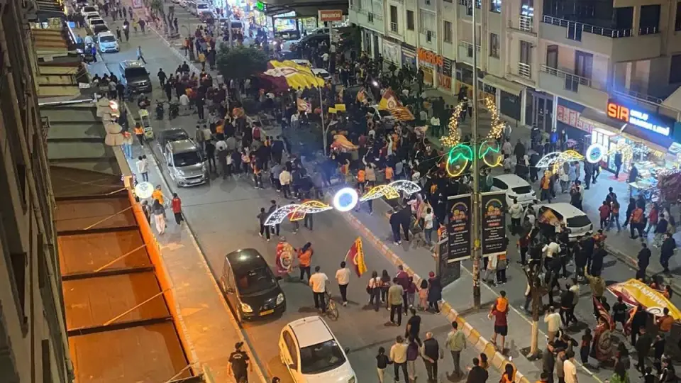 Galatasaray'ın Şampiyonluğu Iğdır'da Coşkuyla Kutlandı