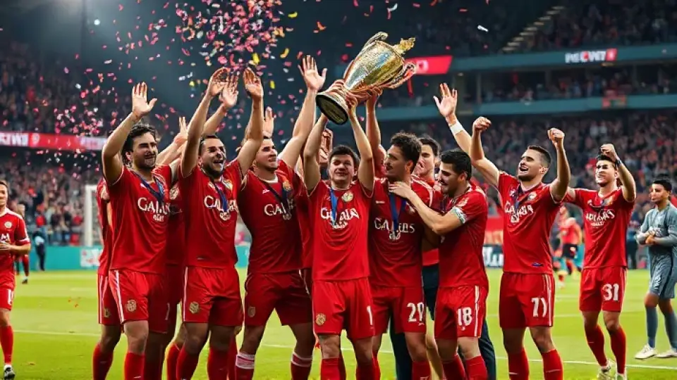 Galatasaray, Süper Lig'de 26. Şampiyonluğunu Kutladı