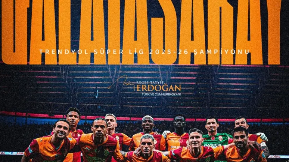 Cumhurbaşkanı Erdoğan'dan Galatasaray'a tebrik