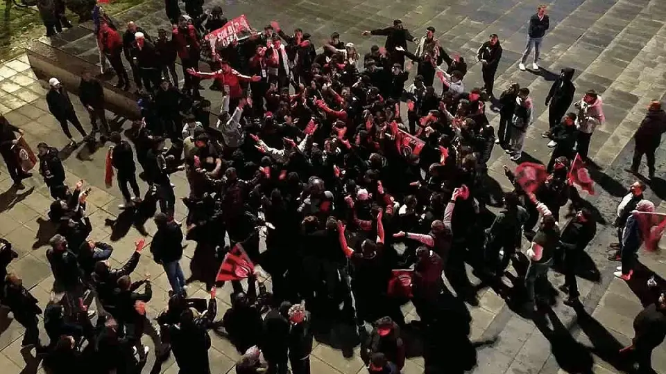 Çorum FK Taraftarları Finale Yükselmeyi Coşkuyla Kutladı