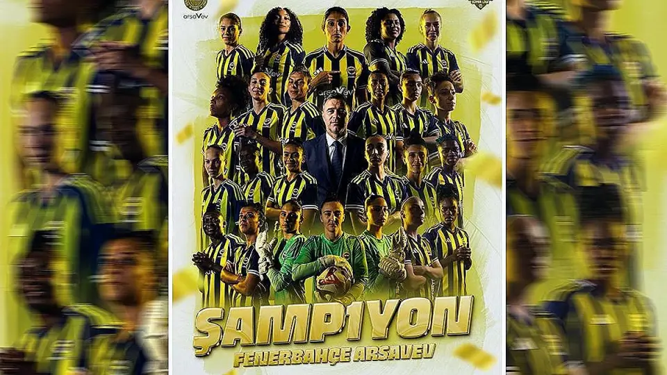 Fenerbahçe ArsaVev, Kadın Futbol Süper Ligi'nde Şampiyon Oldu