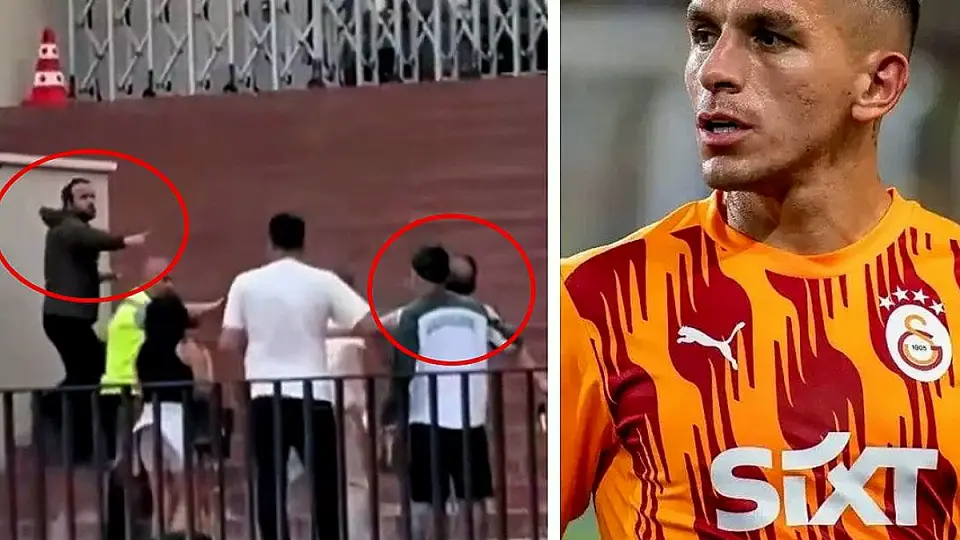 Galatasaraylı Futbolcu Lucas Torreira'ya Saldırı Anının Görüntüleri Ortaya Çıktı
