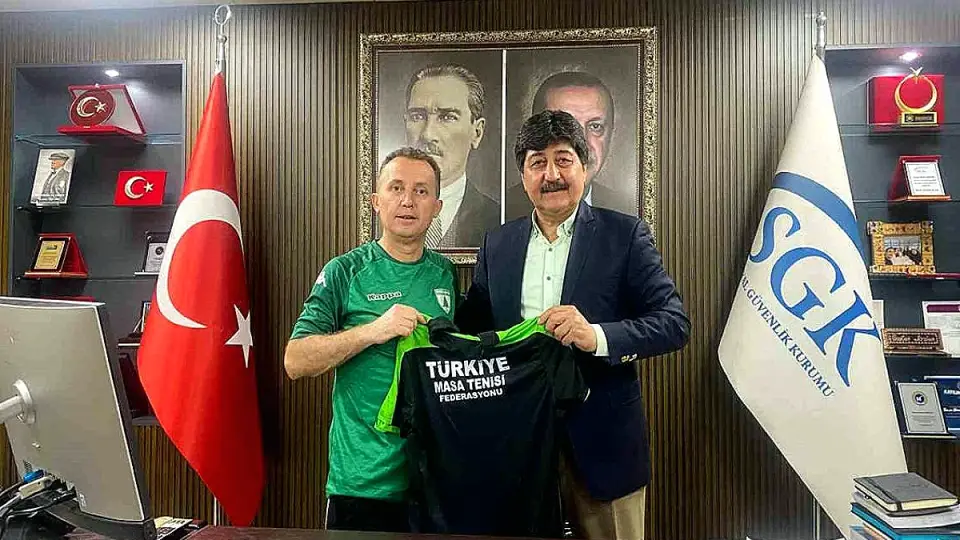 SGK Personeli Arasında Masa Tenisi Turnuvası Düzenlendi
