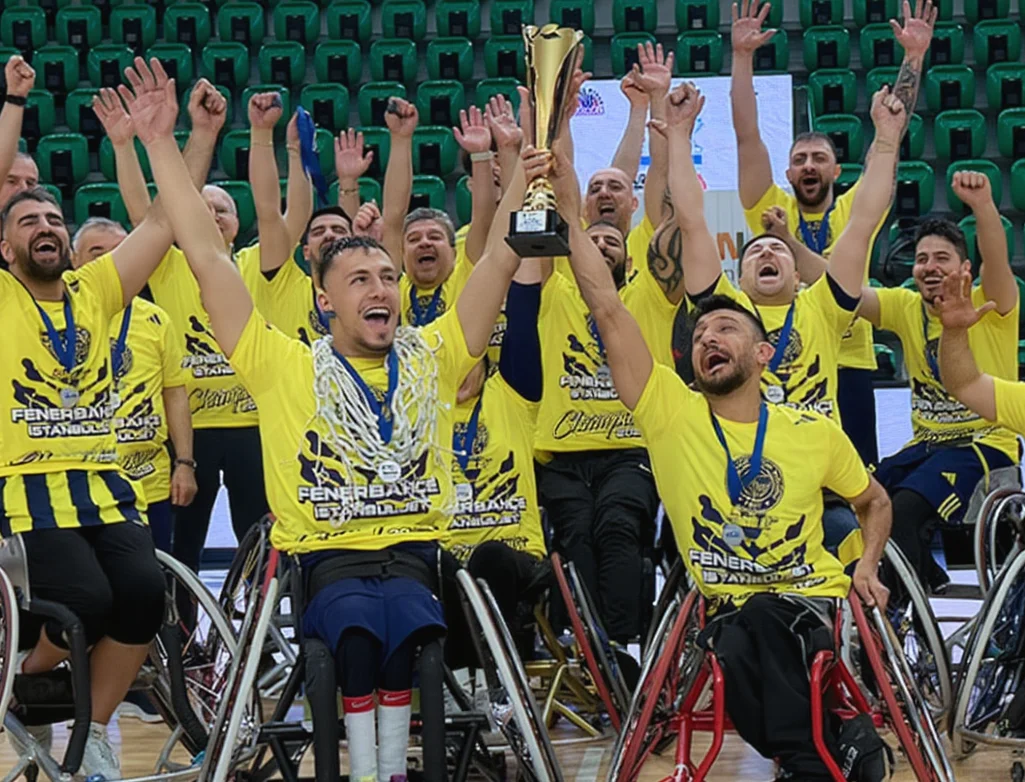 Fenerbahçe İstanbul Jet, Tekerlekli Sandalye Basketbol Avrupa Kupası 1'de Şampiyon Oldu