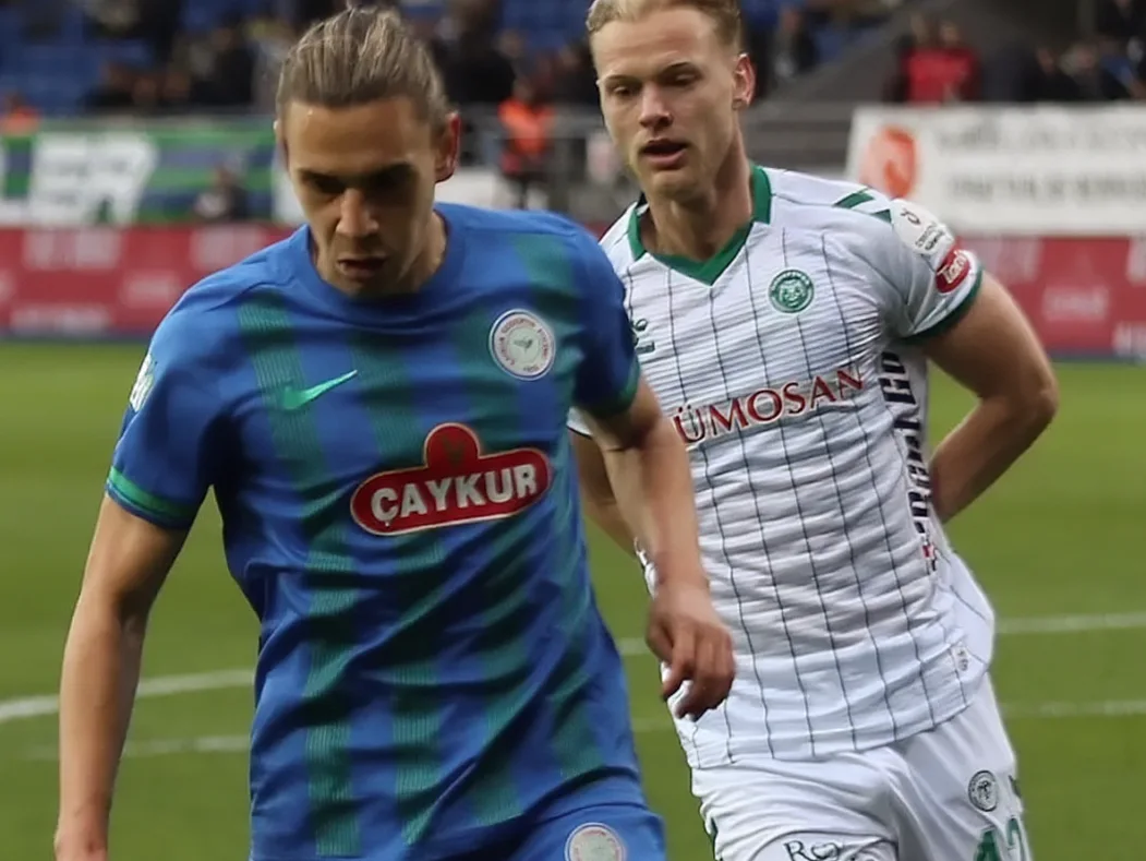 Konyaspor, Rizespor deplasmanında 5 gollü maçta mağlup oldu