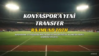 Konyaspor, 22 yaşındaki Macar orta saha oyuncusu Rajmund Toth'u 4 yıllığına renklerine bağladı.