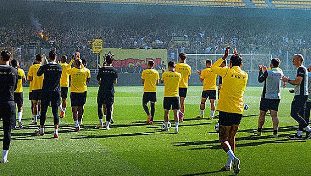 AEK, Yunanistan Süper Ligi'nde Şampiyon Oldu