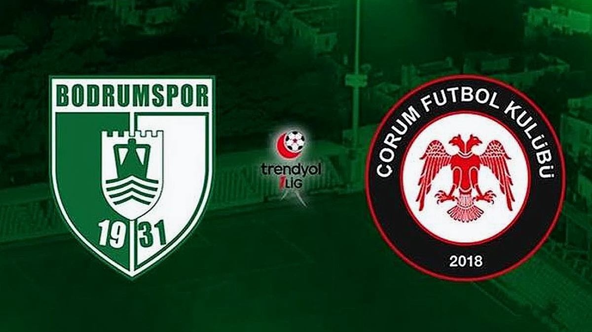 Bodrumspor ve Çorum FK, Trendyol 1. Lig'e Yükselme Mücadelesi Veriyor