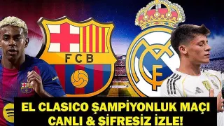 El Clasico'da Barcelona Real Madrid Karşılaşması: Şampiyonluk Belirlenecek