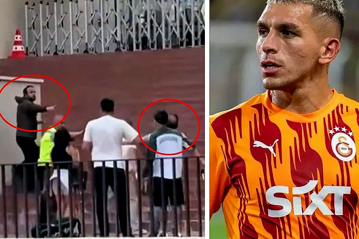 Galatasaraylı Futbolcu Lucas Torreira'ya Saldırı Anının Görüntüleri Ortaya Çıktı