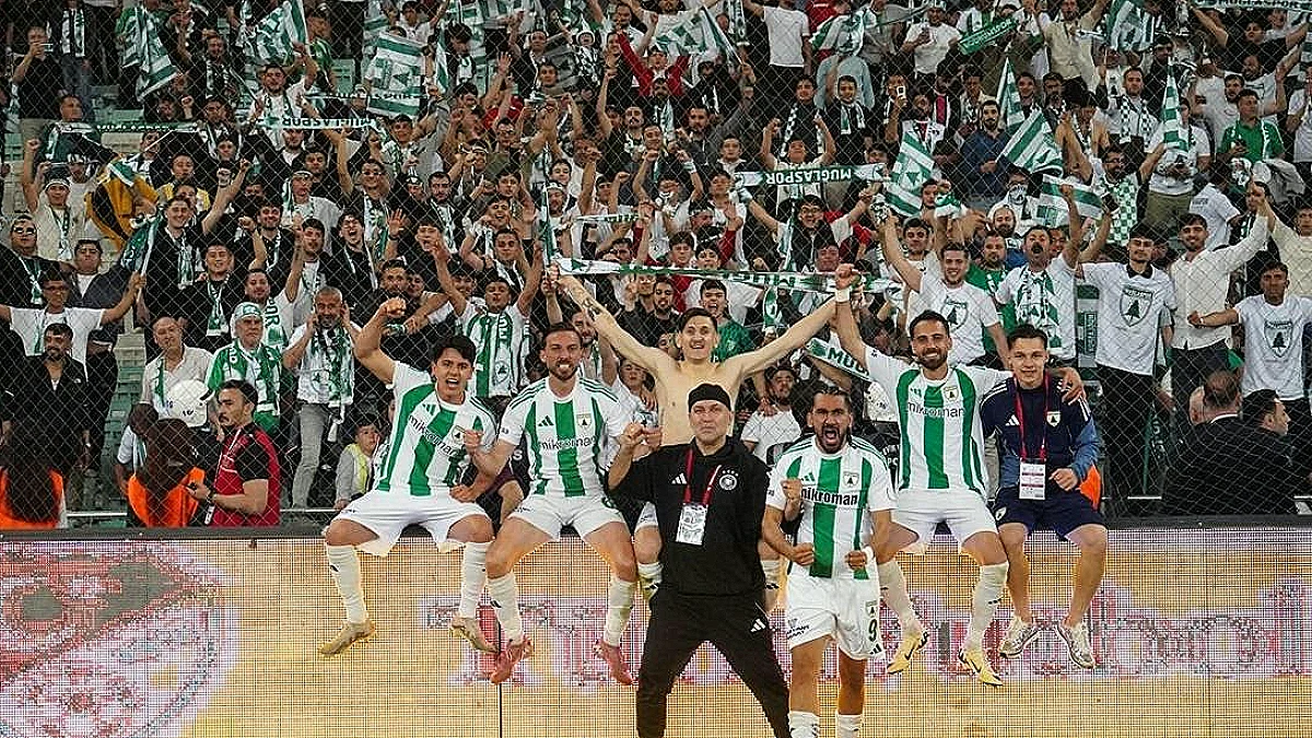 Muğlaspor, 3 sezonda BAL'dan 1. Lig'e yükseldi