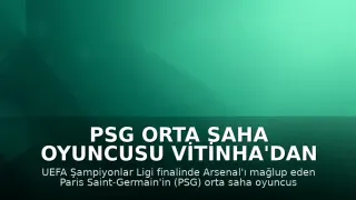 PSG Orta Saha Oyuncusu Vitinha'dan Şampiyonluk Sonrası Açıklamalar