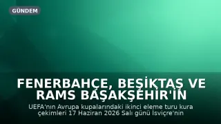 Fenerbahçe, Beşiktaş ve RAMS Başakşehir'in Avrupa Kupalarındaki Muhtemel Rakipleri Belli Oluyor