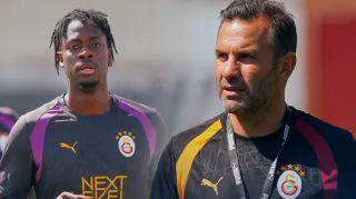 El Chadaille Bitshiabu Galatasaray ile İlk Antrenmanına Çıktı